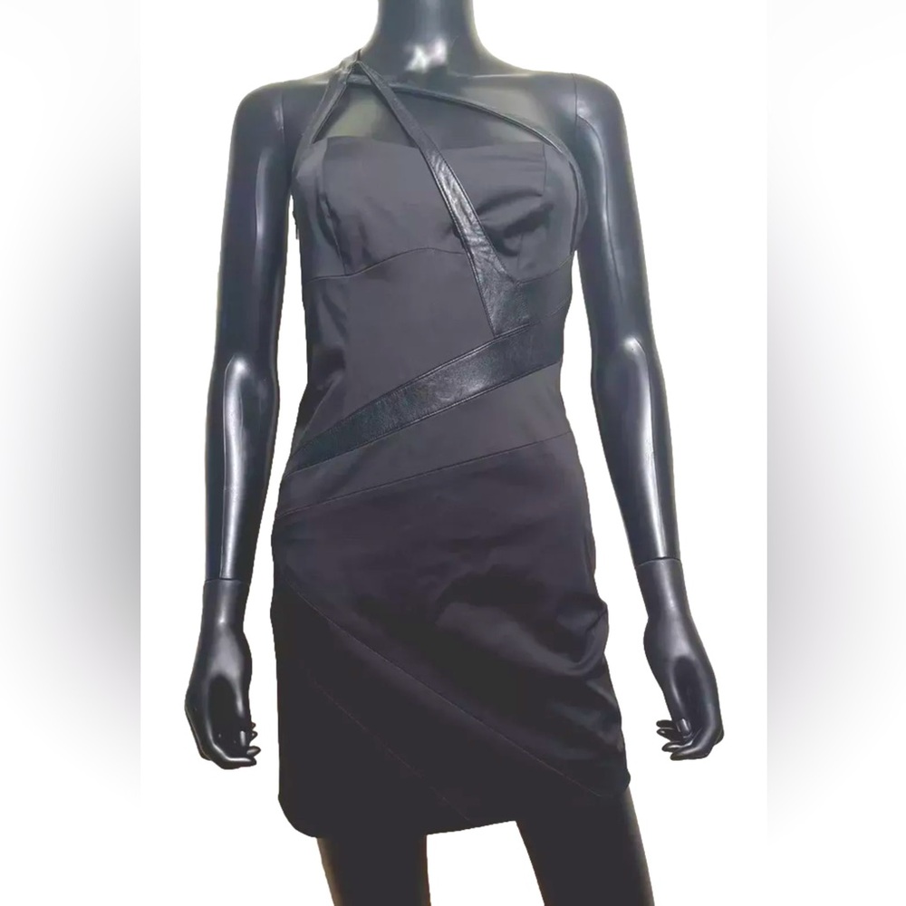 Rock & Republic Vintage Women's Dress With Leather Trimming